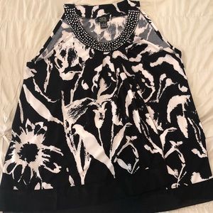 Shannon Ford sleeveless dressy blouse